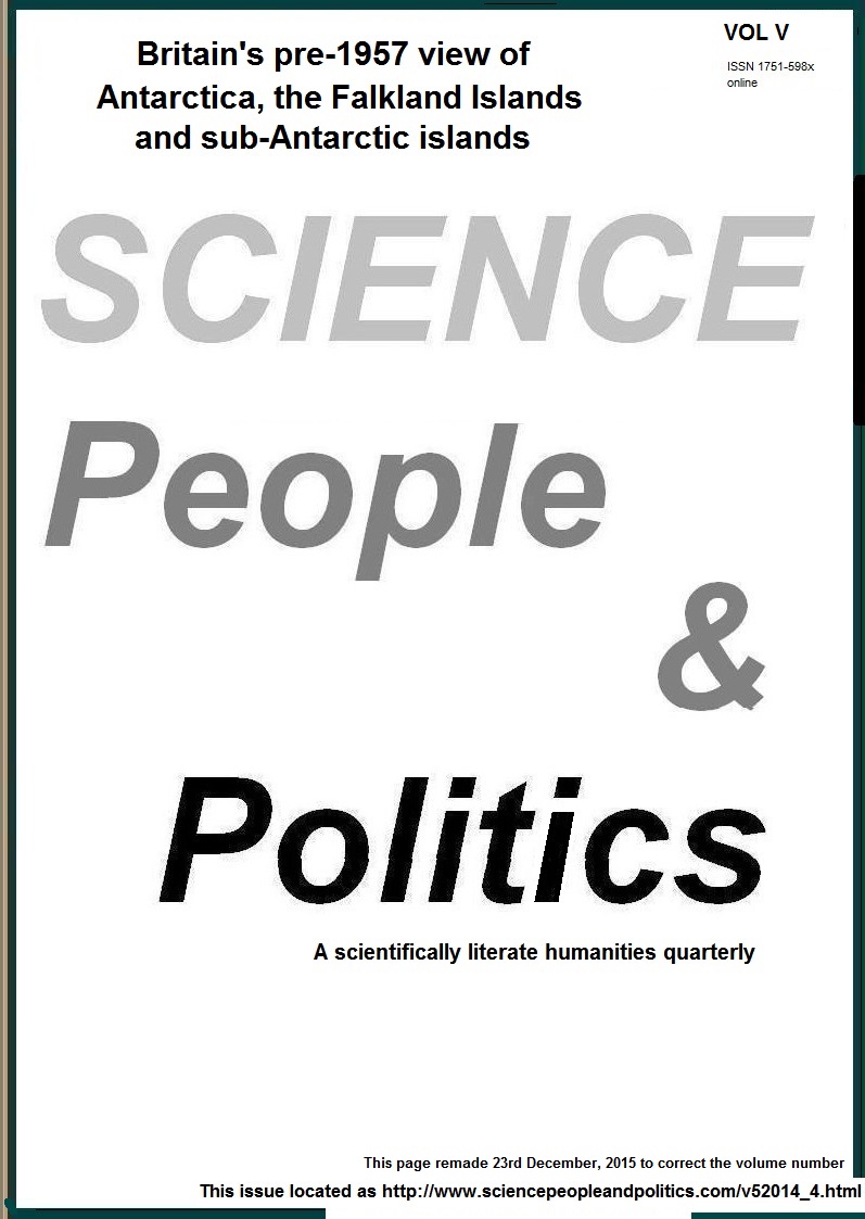 Science, People & Politics, Issue 4, 2014