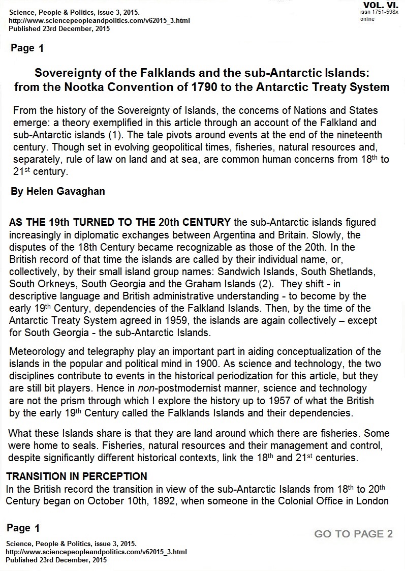 Science, People & Politics, Issue 3, 2015